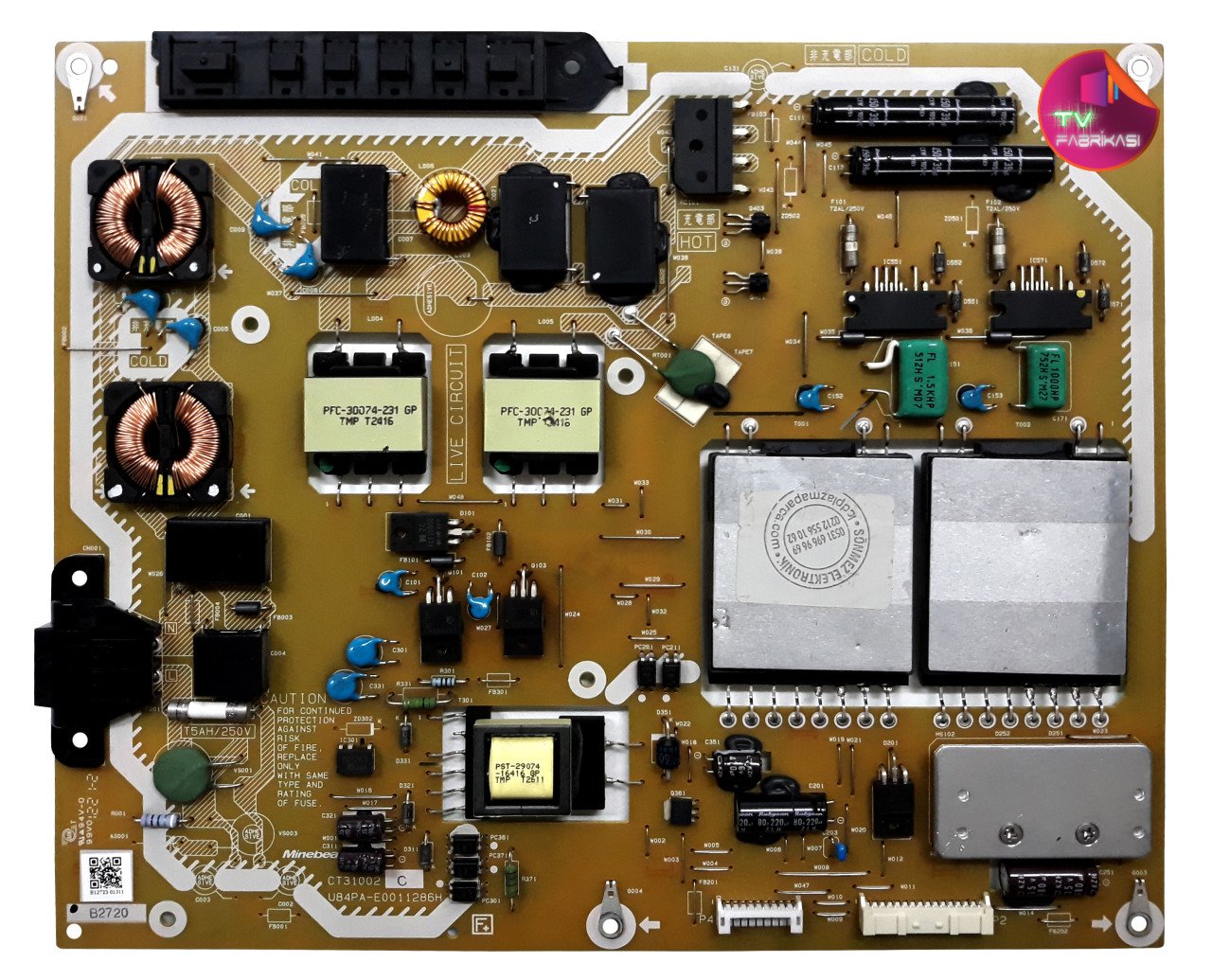 U84PA-E0011286H , CT31002 C , VVX42F130B20 ,  TX-L42DT50E , POWER BOARD , PANASONIC BESLEME