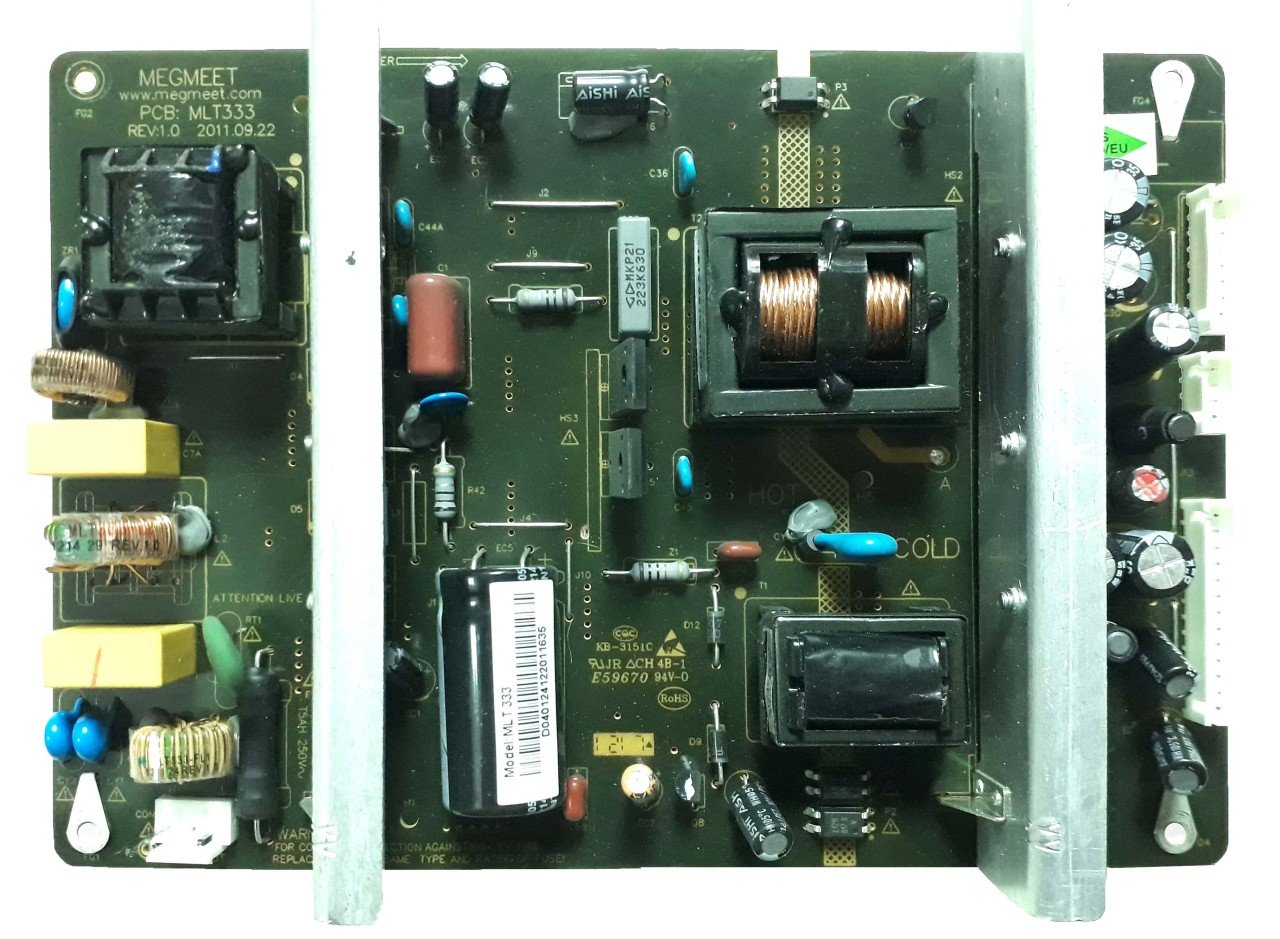 MLT333 REV:1.1 , Power Board , Sunny Besleme kartı