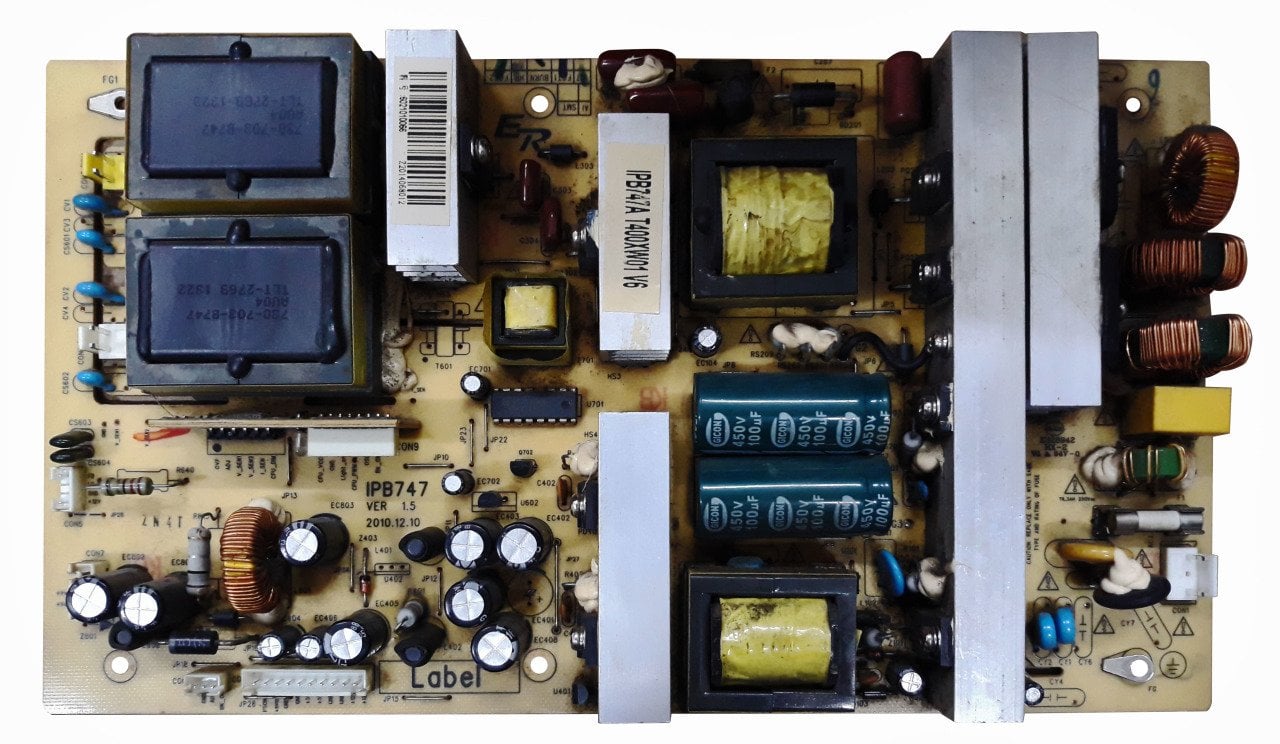 IPB747 , VER 1.5 , SANYO LD42S9FA , POWER BOARD , SANYO BESLEME