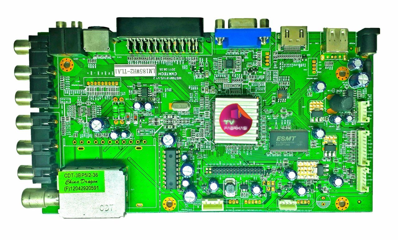 MST6M181VS-V1.2 , LM185WH2-TLA1 , YUMATU , SİSTEM , MAIN BOARD , ANAKART