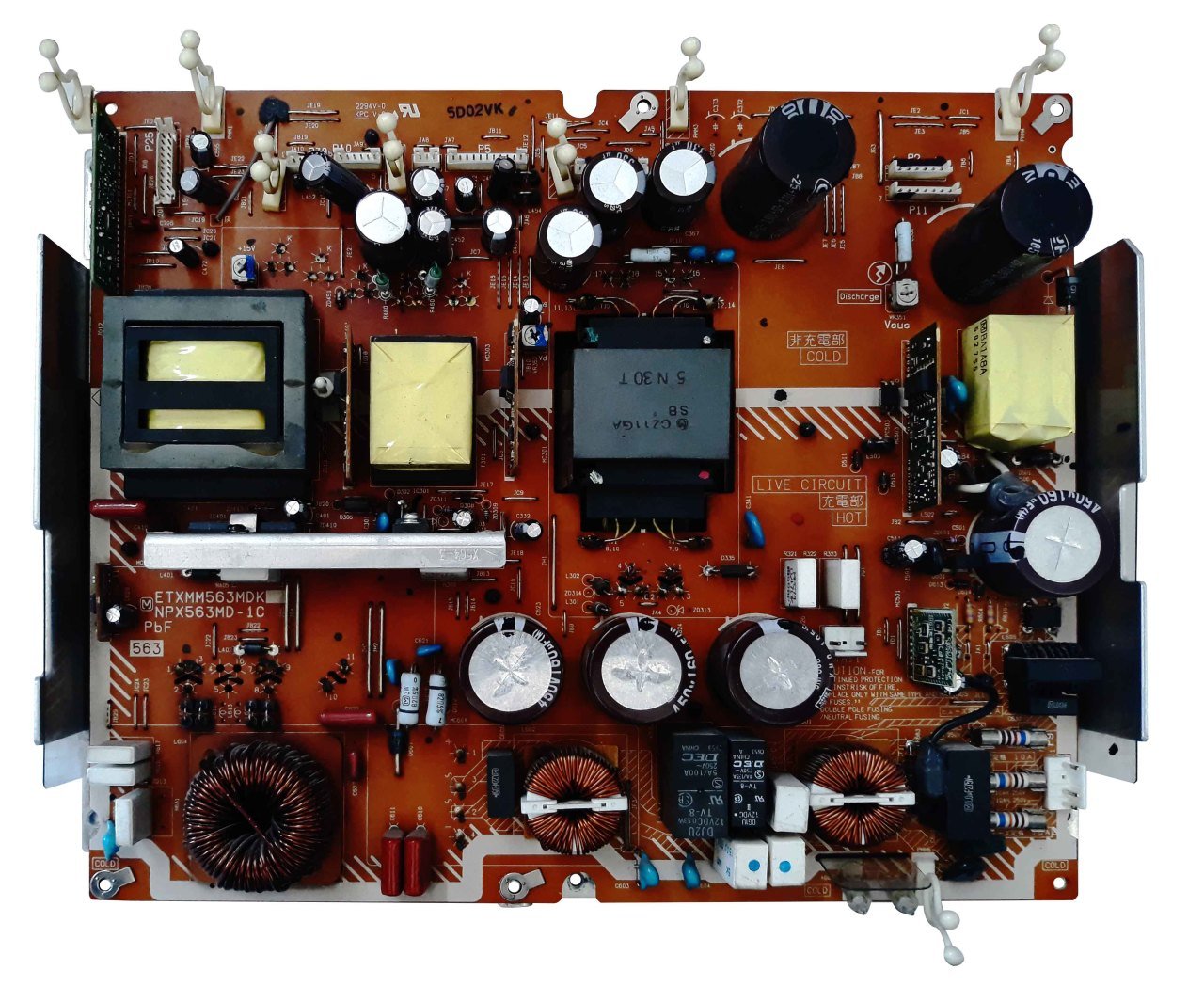 Etxmm563mdk , Npx563md-1c , Tnpa3724ab, Mc106h30d8 , Power Board , Panasonic Besleme