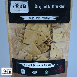 Organik Çörek Otlu Kraker