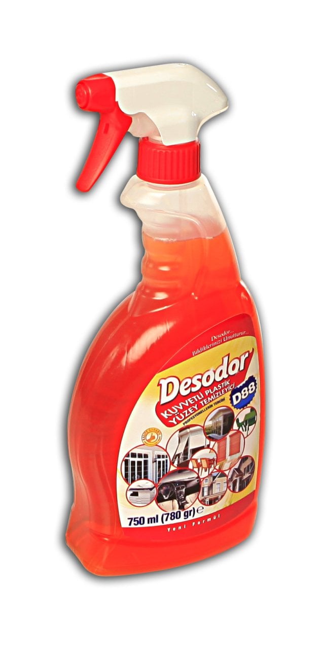 DESODOR D88 KUVVETLİ PLASTİK YÜZEY TEMİZLEYİCİ 750ML