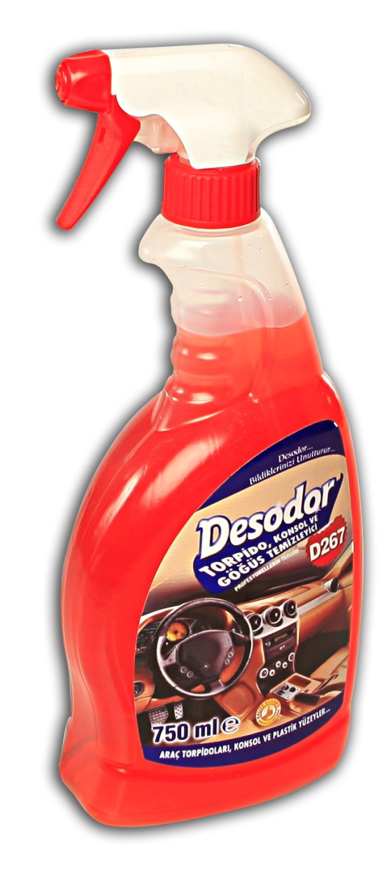 DESODOR D267 TORPİDO, KONSOL TEMİZLEYİCİ 750ML