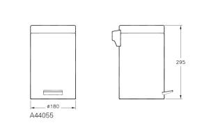 Artema Arkitekta Çöp Kovası 4.5 Litre A44055