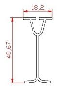 A Plus Elektrik 100x50 mm Beyaz Yapışkan Bantlı Kablo Kanalı