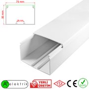 A Plus Elektrik 75X50 mm  Bantsız Kablo Kanalı