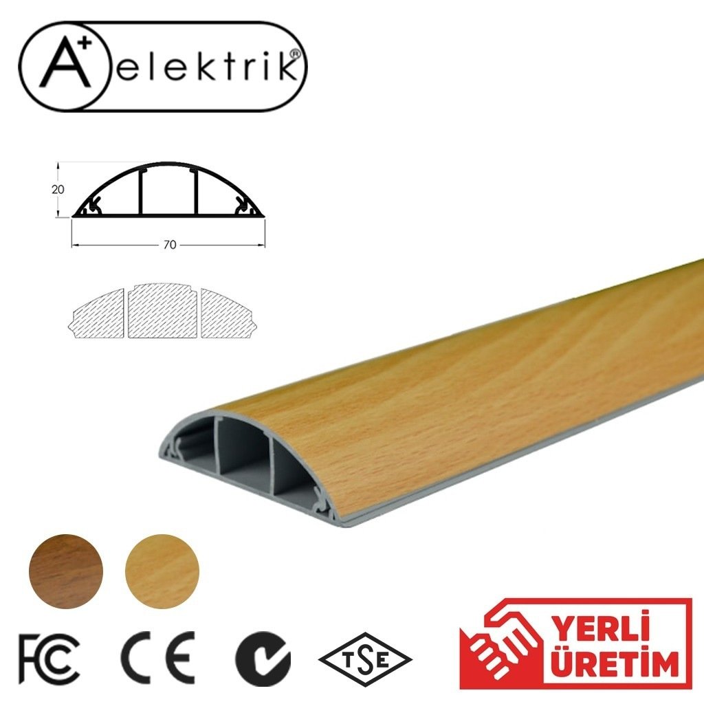 A Plus Elektrik 70X20 mm  Renkli Bantsız Kablo Kanalı