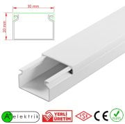 A Plus Elektrik 30X20 mm  Bantsız Kablo Kanalı