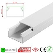 A Plus Elektrik 25X16 mm  Bantsız Kablo Kanalı