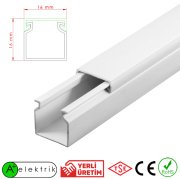 A Plus Elektrik 16X16 mm  Bantsız Kablo Kanalı