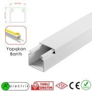 A Plus Elektrik 25X25 mm  Yapışkan Bantlı Kablo Kanalı