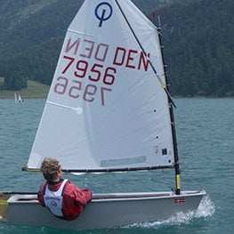 Optimist Radial Green Yarış Yelkeni