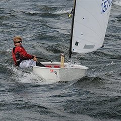 Optimist Radial Blue Yarış Yelkeni