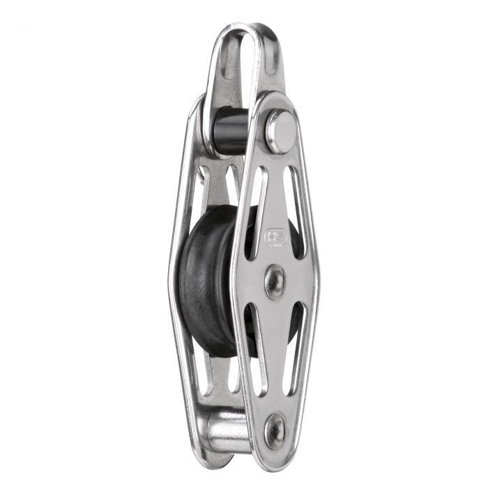 Sliding bearing block 6 mm - 1 sheave, bow, becket