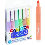 Carioca Fosforlu Kalem Pastel 6 Lı 43033
