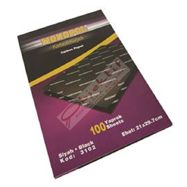 Monopol Karbon Kağıdı 100 LÜ A4 Siyah 3102