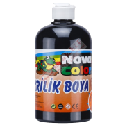 Nova Color Akrilik Boya 500 GR Siyah NC-386