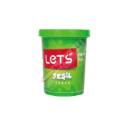 Lets Oyun Hamuru Tek Renk 150 GR Yeşil L8340-4