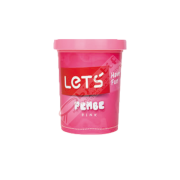 Lets Oyun Hamuru Tek Renk 150 GR Pembe L8340-7