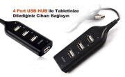 DARK SİYAH USB ÇOKLAYICI DK-AC-USB24 4 PORT 2.0