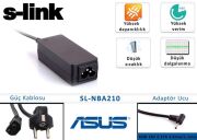 S-link Ultrabook Adaptörü SL-NBA210 45w 19v 2.37a 3.0-1.1