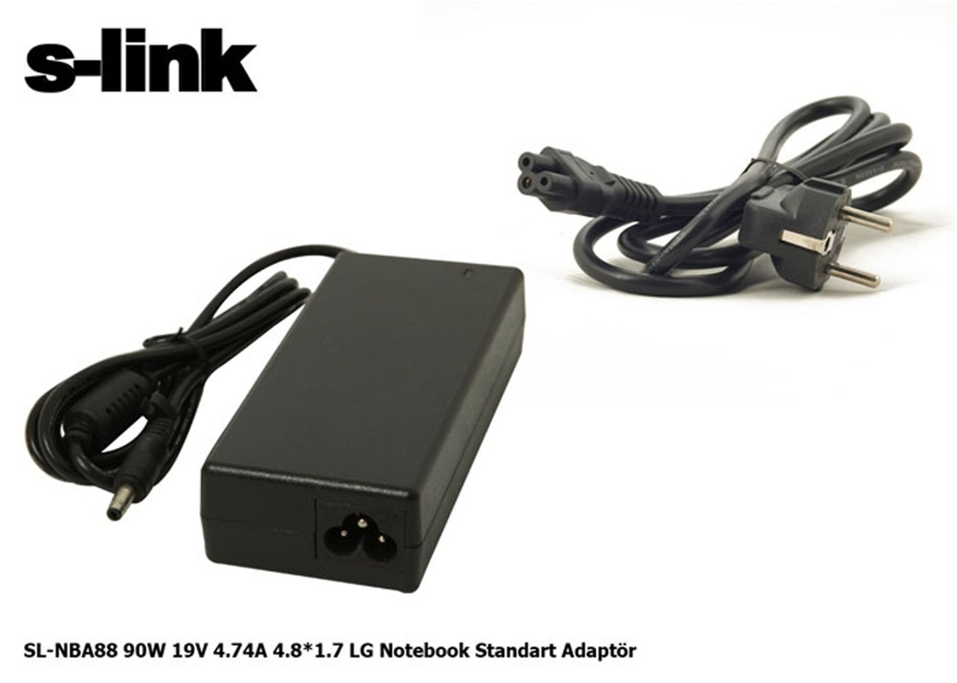 S-link LG Notebook Adaptörü SL-NBA88 90w 19v 4.74a 4.8-1.7