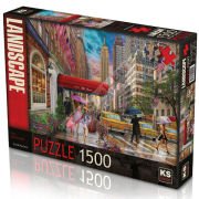 Ks Games Puzzle 1500 Parça Fifty Avenue Nyc22014