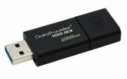 Kingston DT100G3 256 Gb USB 3.0 Siyah Plastik Kasa Flash Bellek