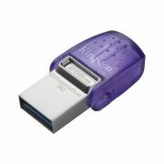 Kingston DTDUO3CG3/256GB DataTraveler microDuo 3C 200MB/s dual USB-A + USB-C Flash Bellek