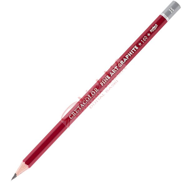 Cretacolor Cleos Fine Art Graphite Pencils H (Dereceli Çizim ve Grafit Kalemi) 160 11