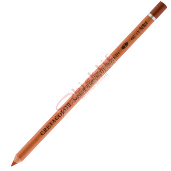 Cretacolor Sanguine Pencils Dry Medium sertlik (Sanatçı Çizim Kalemi) 462 12