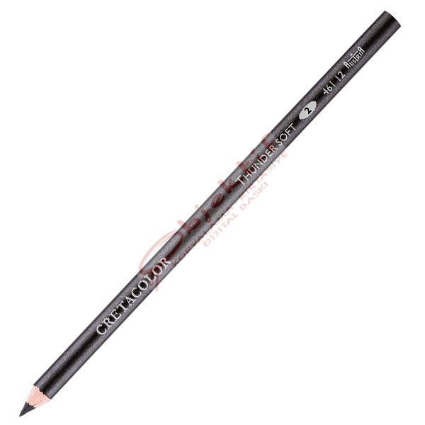 Cretacolor Thunder Darkening pencil (Gölgeleme ve Karanlık Yüzey, Sanatçı Çizim Kalemi) 461 12