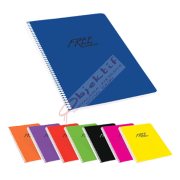 Keskin Color Defter Free Office Plastik Kapak Çizgili 120 YP A5 450151-99