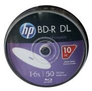 HP BLU-RAY BD-R 6X 50GB 10LU CAKE BOX PRINTABLE