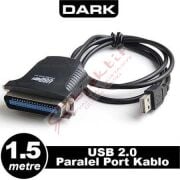 Dark  DK CB USB2XLPT  USB / Paralel Port Dönüştürücü Kablo