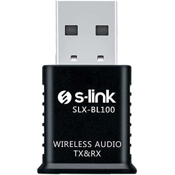 S-link SLX-BL100 2 in 1 Bluetooth Music 3.5 Jack Receiver / Transmitter
