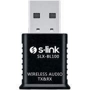 S-link SLX-BL100 2 in 1 Bluetooth Music 3.5 Jack Receiver / Transmitter