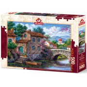 Art Puzzle 500 Parça Çiçekli Kanal 5070
