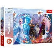 Trefl Puzzle 100 Parça 41 x 27,5 Cm Magic Of Frozen Disney Frozen Iı 16366