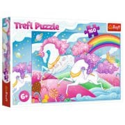 Trefl Puzzle 160 Parça 41x27,5 Cm Galloping Unicorns 15372