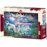 Art Puzzle 500 Parça Buzul Ormanı 5073