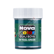 Nova Color Guaj Boya Şişe 12 Lİ Yeşil NC-106