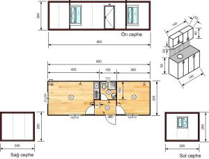 27m2. Yaşam Konteyneri K305 ÖZEL