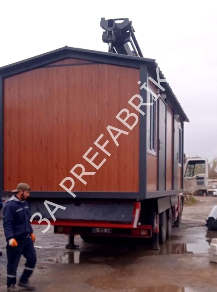 BAĞ BAHÇEYE EV KONTEYNER 21m2. -3A PREFABRİK