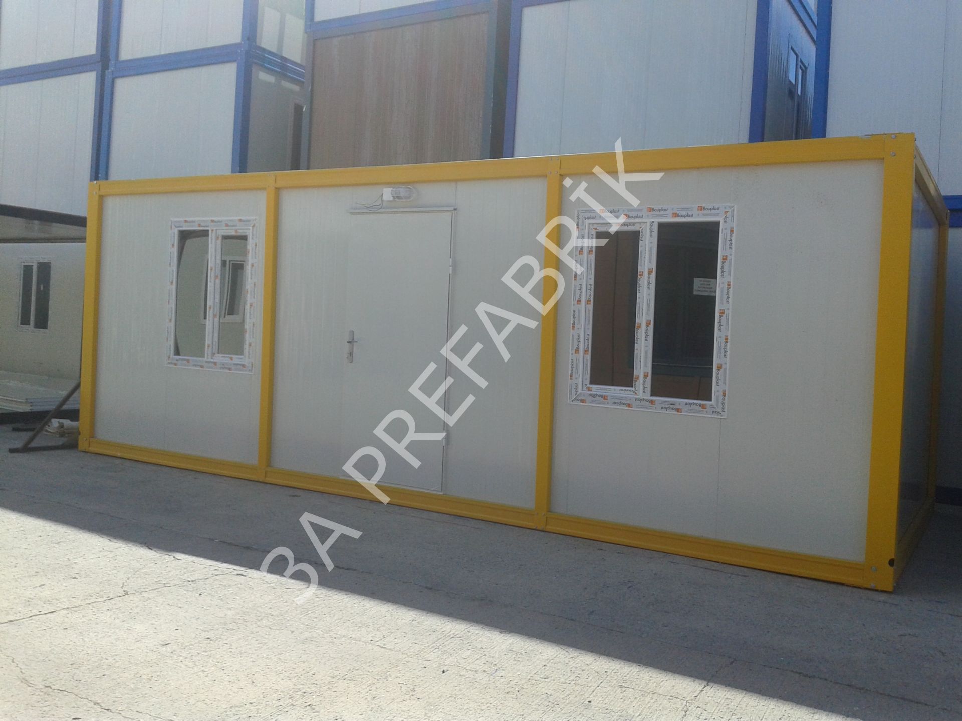 ŞANTİYE KAPM KONTEYNERİ 21m2.- 3A PREFABRİK