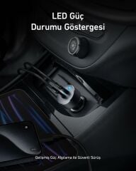 Anker PowerDrive III Araç Şarjı Siyah - A2724