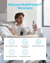 Anker 45W USB-C Şarj Cihazı + C Kablo Siyah-B2653
