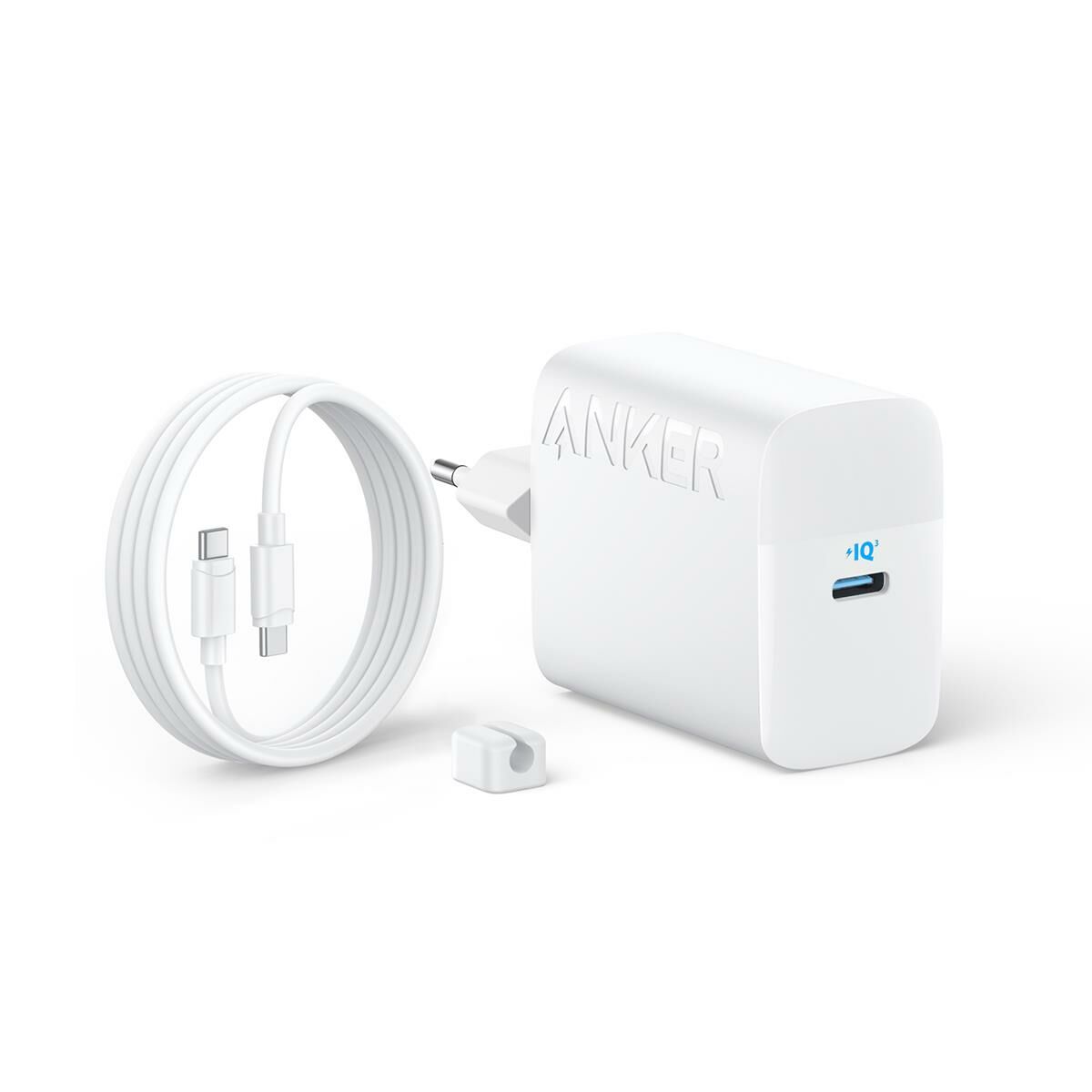 Anker 45W USB-C Şarj Cihazı + C Kablo Beyaz-B2653