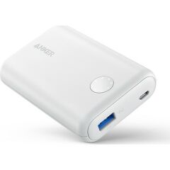 Anker PowerCore II 10000 mAh Taşınabilir Şarj Aleti Powerbank - PowerIQ 2.0 (18W'a kadar çıkış gücü) - Beyaz - A1230H21 - OFP